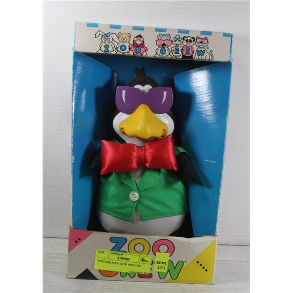 VINTAGE ZOO CREW PENGUIN