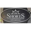 Image 1 : STEEL SHORES OF CARLTON SIGN APPROX 21.75" X 10.2