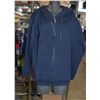 Image 1 : DANIEL BRAND ZIP-UP HOODIE SIZE LARGE WOMENS -BLUE