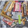 Image 1 : BAG OF 24 ASSORTED CHOCOLATE BARS & CANDY