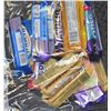 Image 1 : BAG OF 24 ASSORTED CHOCOLATE BARS & CANDY