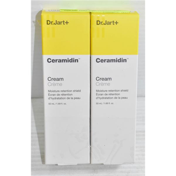 2PK DR. JART AND CERAMIDIN CREAM 50ML EA