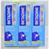 Image 1 : 3PK BETADINE COLD DEFENCE NASAL SPRAY SOOTHING FOR