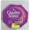 Image 1 : TIN OF QUALITY STREET CARAMELS & CREAMS FROM ENGLA