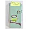 Image 1 : TEAL WISE OWL WALLET BY SHAGWEAR CANADA