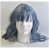 Image 1 : BRAND NEW COSTUME WIG W/ WIG CAP SHARK BLUE COLOR
