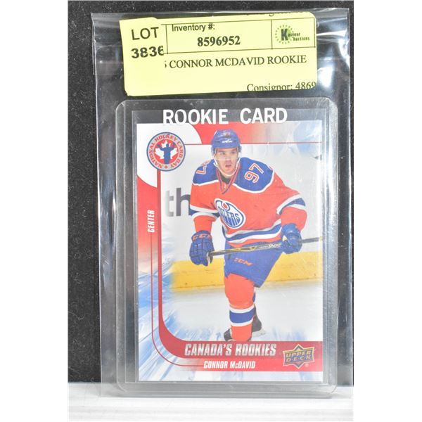 2015-16 CONNOR MCDAVID ROOKIE CARD