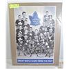 Image 1 : TORONTO MAPLE LEAFS PRINT