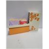 Image 1 : CARD ORGANIZER WITH ASSORTED NEW CARDS