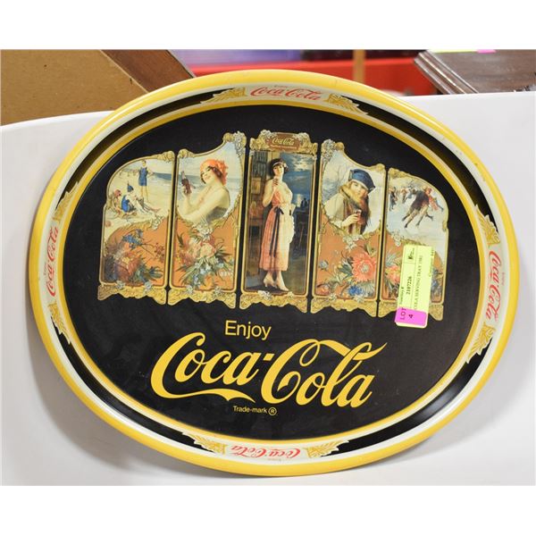 COCA-COLA SERVING TRAY 1981