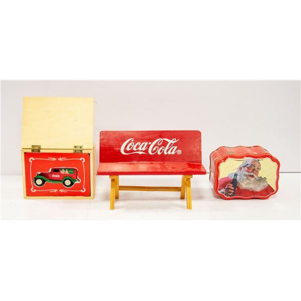 COCA-COLA "PARTY TOTE" FULL OF ASSORTED