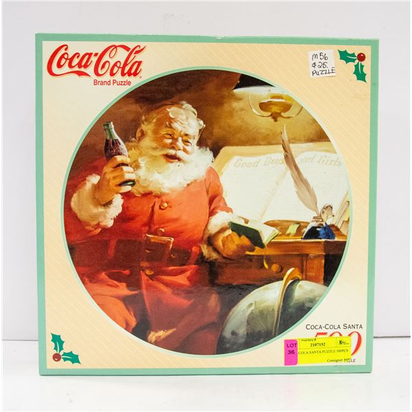 COCA-COLA SANTA PUZZLE 500PCS