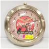 Image 1 : COCA-COLA "YOUR THIRST TAKES WINGS" CLOCK