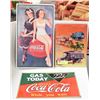 Image 1 : LOT OF 3 COCA-COLA METAL REPRODUCTION PROMO'S