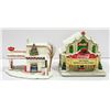 Image 4 : 11 PC COCA-COLA  XMAS VILLAGE COLLECTIBLES WITH