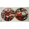 Image 3 : LOT OF 8 COCA-COLA SANTA COLLECTOR PLATES