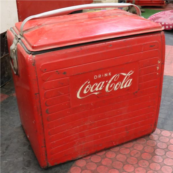 VINTAGE DRINK COCA COLA COOLER