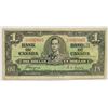 Image 1 : 1937 CANADIAN $1 BILL