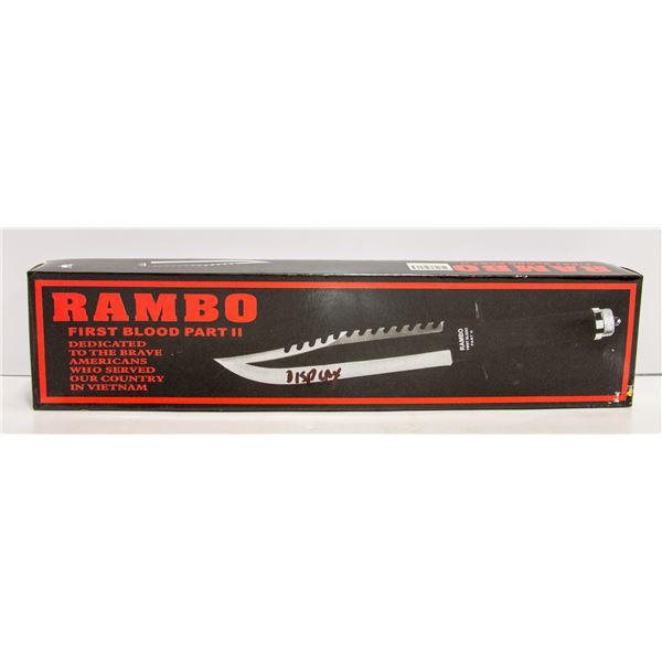 RAMBO FIRST BLOOD PART II REPLICA  KNIFE