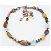 Image 1 : ESTATE 925 SILVER & AMETHYST JASPER PEARL ONYX