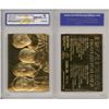 Image 1 : WCG GRADED 10 MINT 23KT GOLD 1996 BEATLES