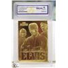 Image 1 : WCG GRADED 10 MINT SCULPTED GOLD ELVIS PRESLEY