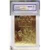 Image 1 : WCG GRADED 10 MINT 23KT GOLD STAR WARS