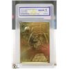 Image 1 : WCG GRADED 10 MINT 23KT GOLD STAR WARS