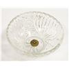 Image 2 : PINWEEL CRYSTAL COVERED DISH W/ BRASS ORNAMENT