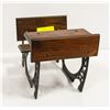 Image 2 : VINTAGE SCHOOL DESK DOLL SIZE - METAL + WOOD