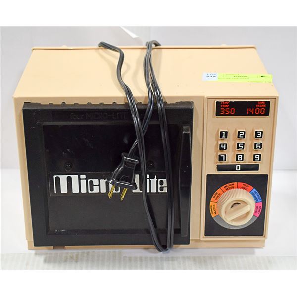 MICRO-LITE TOY OVEN