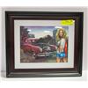 STUDEBAKER FRAMED PICTURE