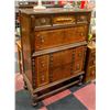 ANTIQUE CHEST WITH ALL ORIGINAL HARDWARE