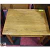 Image 2 : ANTIQUE SOLID WOOD SCHOOL DESK.