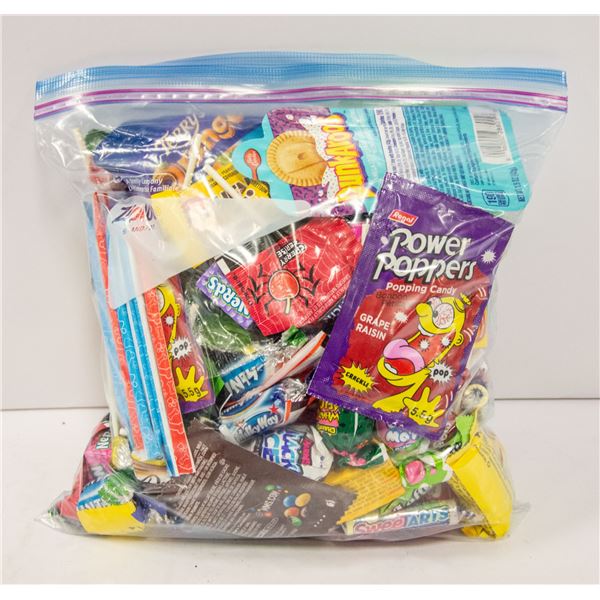 BAG OF ASSORTED BRAND NAME CANDY + MORE