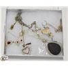 Image 1 : LOT OF 6 PC'S ALL .925 STAMPED JEWELRY 4 NECKLACES