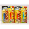 Image 1 : FLAT LOT OF 4 SIMPSONS PEZ DISPENSERS