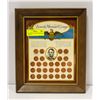 Image 1 : COIN DISPLAY - LINCON MEMORIAL COINAGE