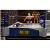 Image 1 : VINTAGE WWF WRESTLING RING W/ A BIN OF FIGURES INC