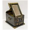 Image 2 : ORIENTAL 4 DRAWER STORAGE BOX W/ POP UP MIRROR