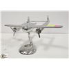 Image 1 : VINTAGE METAL AIRPLANE DECORATION