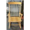 Image 1 : WOODEN ROCKING CHAIR