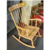 Image 2 : WOODEN ROCKING CHAIR