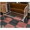 Image 1 : ANTIQUE METAL CRIB - INCOMPLETE