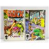 Image 1 : INCREDIBLE HULK #313 & #318 HIGH GRADE