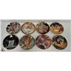 Image 1 : LOT OF 8 TIGER PLATES - FRANKLIN MINT
