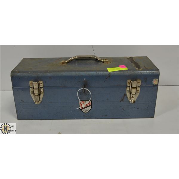 TOOL BOX WITH ASSORTED TOOLS