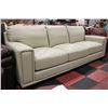 Image 1 : OFF WHITE GENUINE LEATHER SOFA