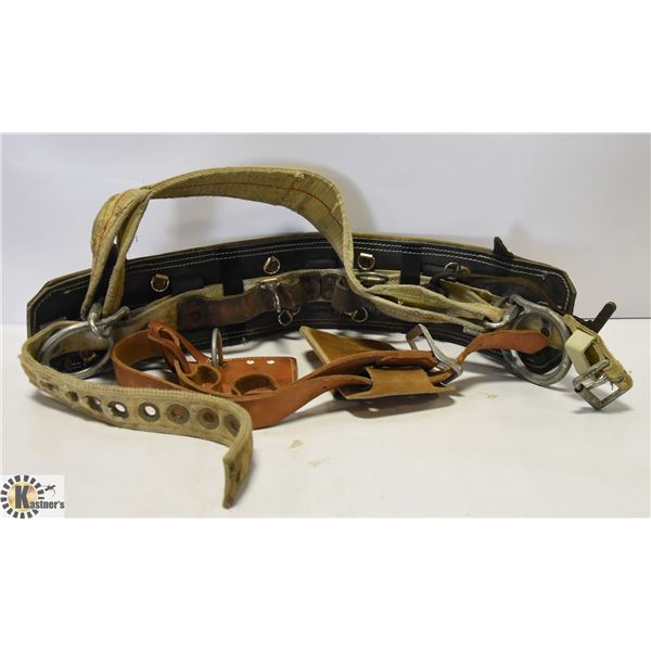 SAFETY HARNESS AND TOOL BELT