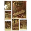 Image 1 : FEATURED 23KT GOLD FOIL COLLECTIBLE GRADED CARDS